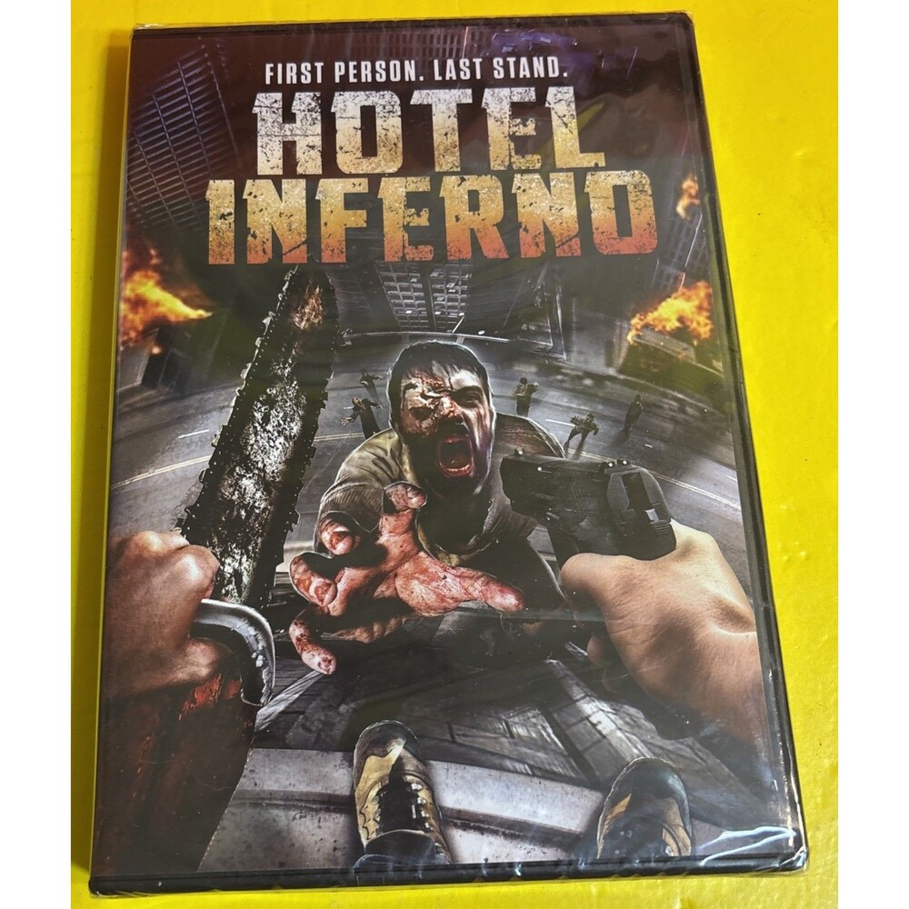 Hotel Inferno DVD cover for the 2016 horror film  Sealed